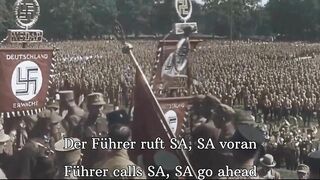 Der Führer Ruft SA [German + English Lyrics]